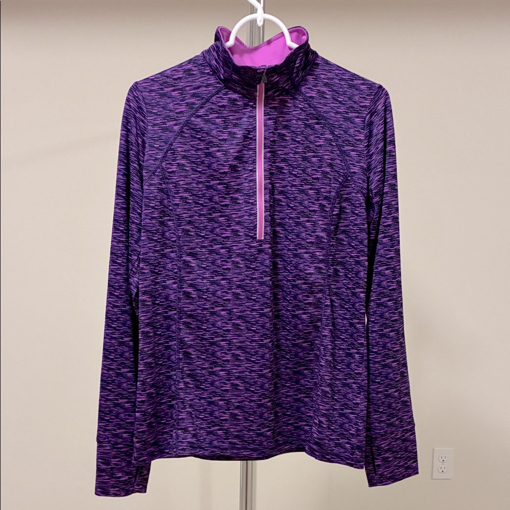 Xersion Women’s Mock Neck Long Sleeve Active Quarter-Zip Pullover